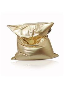 Kinzler, Sitzsack &raquo;Nugget, XXL&laquo; 1 Stk. tlg. gold- oder silberfarben, Outdoor geeignet, Wohnzimmer & Kinderzimmer, goldfarben, Polyester,