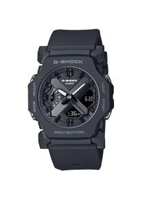 Casio G-SHOCK, Herren, Chronograph Quarzuhr, Armbanduhr, Herrenuhr, Resinarmband, automatischer Kalender, schwarz, Sportiver Herrenchronograph