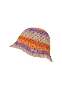 Chillouts, Damen, Strohhut aus Papierstroh mit knautschbarer Struktur & verstellbarer Passform, orange, XS, Leichter Sonnenhut: Papierstroh f&uuml;r 