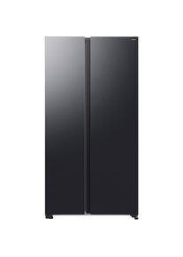 Samsung, Side-by-Side RS70F &raquo;RS70F65QEFEF&laquo; 178 cm hoch 91, 2 cm breit, Black Steel, Black Steel