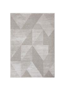 Astra, Teppich &raquo;Maglie 242&laquo; rechteckig 13 mm H&ouml;he Kurzflor, modernes Design, Wohnzimmer, Schlafzimmer, Skandi, grau, Kunstfaser, B : 200 cm 1 Stk. - 