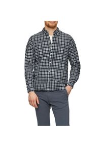 s.Oliver, Herren, Karohemd mit Karo Muster, white blue check, S - N-Gr, Hemd von s.Oliver