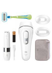 Braun, IPL-Haarentferner &raquo;Silk&middot;expert Pro 3 PL3136&laquo; pro Minute bis zu 100 Lichtimpulse 2 Aufs&auml;tze, Venus Rasierer, mit Aufbewahrungstasche, wei&szlig;/