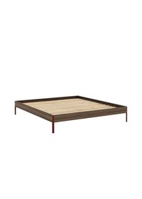 Karup Design, Bettgestell &raquo;CORE BED Bodenbett, Holzrahmen, Futonbett, Jugendbett, Holzbett&laquo; Massivholzbett mit Lattenrost, Kiefer massiv, Doppelbett 