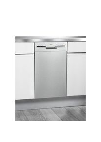 Amica, Unterbaugeschirrsp&uuml;ler &raquo;EGSPU 500 911 E&laquo; 10 Ma&szlig;gedecke, silberfarben, Unterkorb mit faltbaren Gittern