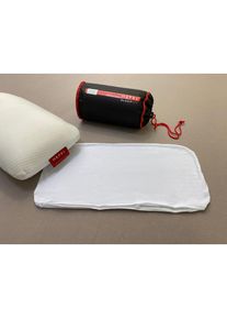 Hefel, Kissenbezug &raquo;Bezug f&uuml;r Reisekissen "Cool", Baumwoll-Jersey&laquo;, wei&szlig;, Jersey, Obermaterial: 100% Baumwolle, B/L: 45 cm x 25 cm - 1 Stk., wei&szlig;