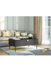 Home Affaire, Couchtisch &raquo;BELLOT Kaffeetisch mit viel Stauraum, 100x66cm, modernes Design&laquo; Beistelltisch mit zus&auml;tzlichen Aufbewahrungsschr&auml;nken, 