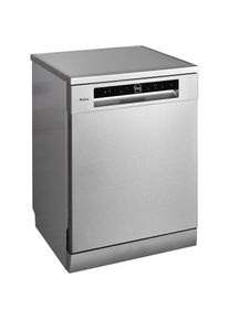 Amica, Standgeschirrsp&uuml;ler &raquo;GSP 544 911 E&laquo; 14 Ma&szlig;gedecke, silberfarben, Flex Besteckschublade