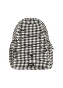 Roxy, Damen, Tagesrucksack &raquo;Urban Party&laquo;, Anthracite, Stoff: Jacquard-Gingham / Jacquard-Leomuster