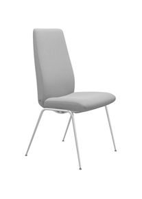 stressless , Polsterstuhl &raquo;Laurel&laquo; () High Back, Gr&ouml;&szlig;e L, mit Beinen aus Stahl in Chrom matt, dark grey DINAMICA + Chrom matt, Microfaser DINAMICA (88