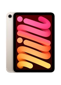 Apple, Tablet &raquo;iPad mini 2024 Wi-Fi + Cellular 512GB&laquo; (21, 08 cm / 8.3 &prime;&prime;) iPadOS 512 GB Retina 5G ), Polarstern, Verf&uuml;gbar ab 23. Oktober, Lade-