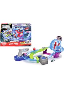 DICKIE TOYS, Autorennbahn &raquo;White Shark&laquo; inklusive Spielzeugauto; mit Licht und Sound, bunt, Autorennbahn