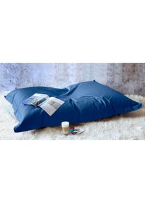 Kinzler, Sitzsack &raquo;XXL Outdoorf&auml;hig&laquo; 1 Stk. tlg. Uni Farben, Outdoor geeignet, ideal im Wohnzimmer & Kinderzimmer, dunkelblau, Polyester,