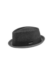 Chillouts, Herren, Filzhut &raquo;Neal Hat&laquo; Herrenhut mit Stoffband, dark grey, dark grey, Hut von Chillouts
