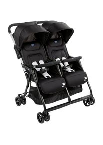 Chicco, Zwillingsbuggy &raquo;OHlal&agrave; Twin, Black Night&laquo; 15 kg Zwillingskinderwagen, Black Night,