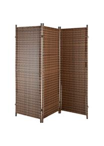 Merxx, Paravent &raquo;Paravent Geflecht, TOPSELLER!&laquo;, hellbraun, Geflecht Rattan, Kunststoff, B/H/T: 183 cm x 182 cm, hellbraun