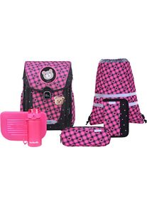 McNeill, Unisex, Schulranzen &raquo;Primo, inkl. Etui, Turnbeutel,&laquo; Reflektierende Streifen auf den Schultergurten;Retroreflektierende Fl&auml;chen, Buddy, B/H/T