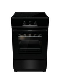 Gorenje, Induktions-Standherd &raquo;GEIT5C60BPG&laquo; mit 2-fach-Teleskopauszug Aqua Clean Knusprig genie&szlig;en &ndash; ganz ohne Extra-Kalorien - dank AirFry-Funktion, 