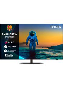 Philips, LED-Fernseher &raquo;65OLED810&laquo; 164 cm/65 Smart-TV, schwarz, Sound: 2.0-Kanal, 20W, DTS:X, Dolby Vision & Atmos, HDR10 (+), Bluetooth, Airplay 2