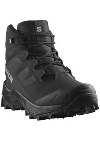Salomon, Herren, Winterstiefel &raquo;CROSSTRAK WP&laquo; Winterschuhe, Winterboots, Snowboots, wasserdicht, Black/Black/Asphalt, 48, Black/Black/Asphalt, 