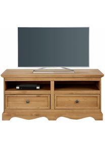 Home Affaire, Lowboard &raquo;Melissa&laquo; Kommode, Breite 120 cm, natur gebeizt/gewachst, natur gebeizt/gewachst, FSC -zertifiziertes massives Kiefernholz