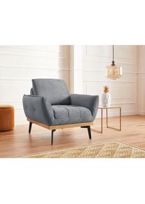 exxpo - sofa fashion, Sessel &raquo;Palic, Loungesessel mit R&uuml;ckenverstellung, hoher Entspannungskomfort&laquo; inklusive R&uuml;ckenverstellung. Vom Sessel zum 