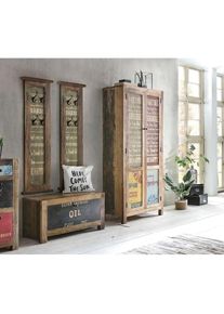 Sit, Garderoben-Set &raquo;Speedway&laquo; Set, 4 Stk. tlg., bunt, bunt, 1 kleiner Schuhschrank, 2 Garderobenpaneele, 1 Garderobenschrank