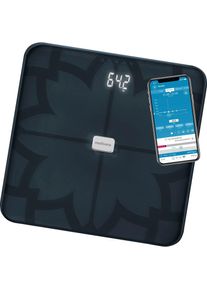 Medisana, K&ouml;rper-Analyse-Waage &raquo;BS 450&laquo; Gewicht, K&ouml;rperfett, K&ouml;rperwasser, Muskelanteil,Knochengewicht,BMI,BMR, schwarz,