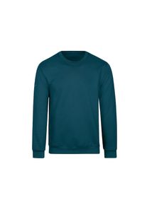 TRIGEMA, Damen, Sweatshirt &raquo;TRIGEMA Sweatshirt&laquo;, petrol, S, Sweat-Qualit&auml;t