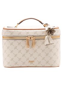 JOOP!, Damen, Kosmetiktasche &raquo;cortina 1.0 flora washbag mhz&laquo; Schminktasche Beautycase Kulturbeutel, offwhite, offwhite, Aus Syntetikmaterial
