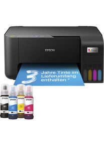 Epson, Multifunktionsdrucker &raquo;EcoTank ET-2860&laquo;, schwarz, Kunststoff, Beidseitiger Druck