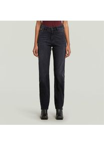 G-Star Raw G-STAR, Damen, Straight-Jeans &raquo;Iggie Wmn&laquo; Mid Rise, worn in black crow, 32 - L&auml;nge 30, Jeans Iggie von G-STAR