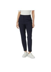 s.Oliver BLACK LABEL, Damen, Stoffhose mit schmalem Bein, Viskose-Stretch, NAVY, 44 - N-Gr, Hose von s.Oliver BLACK LABEL