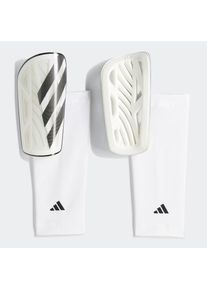 adidas Performance, Herren, Fu&szlig;ball Schienbeinschoner &raquo;TIRO SG LGE&laquo;, White / Black / Silver Metallic, S, White / Black / Silver Metallic, 