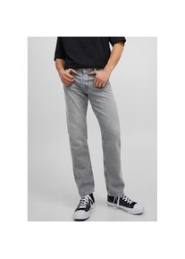 Jack & Jones Jack & Jones, Herren, Loose-fit-Jeans &raquo;JJICHRIS JJORIGINAL SBD 921 SN&laquo; mit G&uuml;rtelschlaufen, Grey Denim, L&auml;nge 36, 34 - L&auml;nge 36, Grey Denim, 