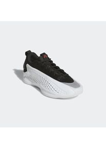 adidas Performance, Herren, Basketballschuh &raquo;ANTHONY EDWARDS 1 LOW&laquo;, Cloud White / Core Black / Lucid Red, 44, Ein Signature-Schuh aus der Collab 