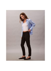 Calvin Klein Jeans, Damen, Skinny-fit-Jeans &raquo;MID RISE SKINNY&laquo; Mit G&uuml;rtelschlaufen, CK CLASSIC BLACK, L&auml;nge 30, 26 - L&auml;nge 30, CK CLASSIC BLACK, Skinny
