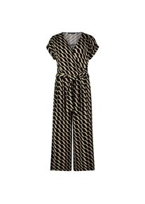 Betty Barclay, Damen, Jumpsuit &raquo;Jumpsuit mit Eingrifftaschen&laquo;, Black/Khaki, EURO, 42 - EURO, Black/Khaki, Passform: Figurumspielend