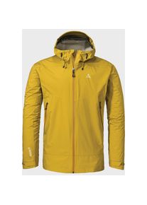 Sch&ouml;ffel Sch&ouml;ffel, Herren, Outdoorjacke &raquo;2.5L 3D Jacket Vistdal M&laquo; mit Kapuze, 5205 - gelb, 48, Permanent wasserdicht, winddicht und atmungsaktiv dank Dermizax