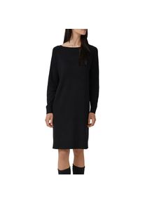 s.Oliver, Damen, Strickkleid Ohne Taschen mit U-Boot-Ausschnitt, black, N-Gr, 34 -N-Gr, black, Langes Strickkleid von s.Oliver