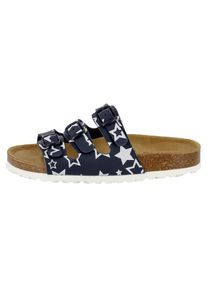 Lico, Damen, Pantolette &raquo;Pantolette Bioline Star&laquo;, blau, 35, Pantolette f&uuml;r M&auml;dchen von Lico