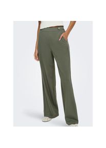 Only, Damen, Stoffhose &raquo;ONLEVALY-LIKA LIFE HW WIDE PANT TLR&laquo;, Smokey Olive, L&auml;nge 34, 38 - L&auml;nge 34, Smokey Olive, Hose von Only