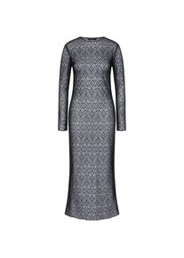 Triumph, Damen, Nachthemd &raquo;A Weekend to Remember Dress&laquo; weiche und sinnlich, BLACK, 42 - N-Gr, Langes Kleid mit langen &Auml;rmeln