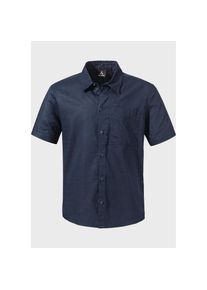 Sch&ouml;ffel Sch&ouml;ffel, Herren, Outdoorhemd &raquo;Urban Shirt Style Kalmen MNS&laquo;, 8820 - blau, 48 - Normalgr&ouml;&szlig;en, Hoher Tragekomfort dank Materialmischung mit Hanf