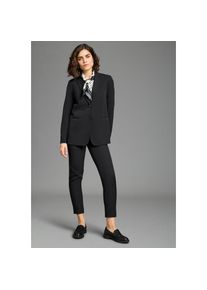 Laura Scott, Damen, Hosenanzug Set, Blazer + Hose, 2 tlg. tlg. als passendes Set, schwarz, N-Gr, 38 - N-Gr, schwarz, Anzug von Laura Scott