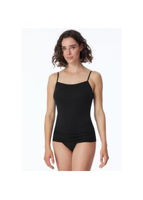 Schiesser, Damen, Unterhemd &raquo;95/5&laquo; 2er-Pack, mit Spaghetti-Tr&auml;gern, 000-schwarz, 44, Spaghetti-Top von Schiesser