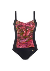 Lascana, Damen, Badeanzug mit Dschungel-Optik und Shaping-Effekt, pink-bedruckt, 46 - Cup C, Dschungel-Optik
