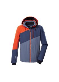 Killtec, Herren, Skijacke &raquo;KSW 32 MN SKI JCKT&laquo; Wasserdichte, atmungsaktive Skijacke mit abnehmbarer Kapuze, stahlgrau, M, Herren Skijacke mit 
