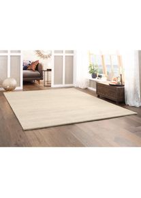 Theko, Wollteppich &raquo;Janne, Berber Teppich, Wolle, meliert, handgearbeitet&laquo; rechteckig 20 mm H&ouml;he handgetuftet, Wohnzimmer, Schlafzimmer, Esszimmer, 