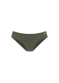 Lascana, Damen, Bikini-Hose &raquo;Adelin&laquo; in klassischer Schnittform, oliv, 36 - N-Gr, Bikinihose im klassischen Schnitt